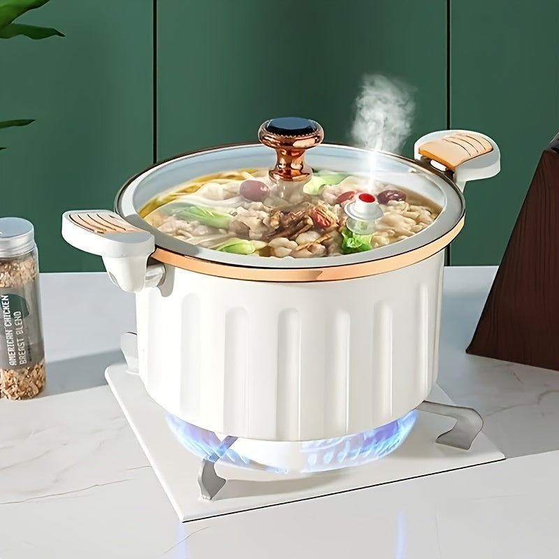 Multifunctional Non-stick Steaming, Boiling, And Frying Kitchen Pot.