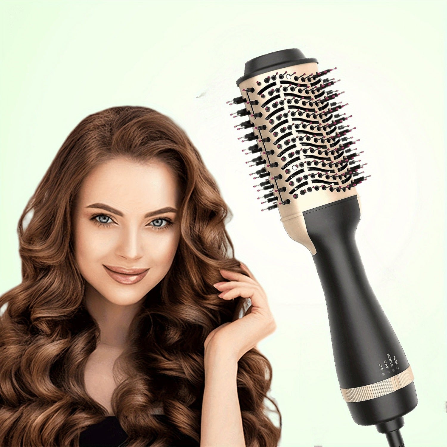4-in-1 Hot Air Brush & Curling Iron