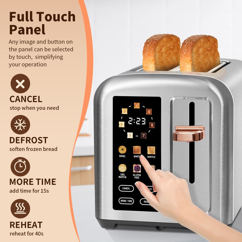 ๐ ToastPro 2-Slice Toaster โ Fast & Precise Breakfast Tool
