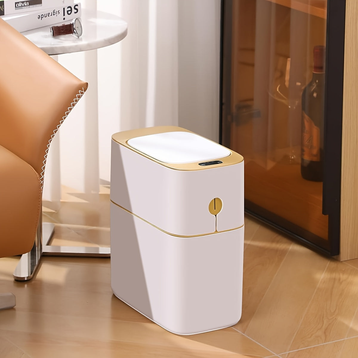 Touch-Free Motion Sensor Trash Can