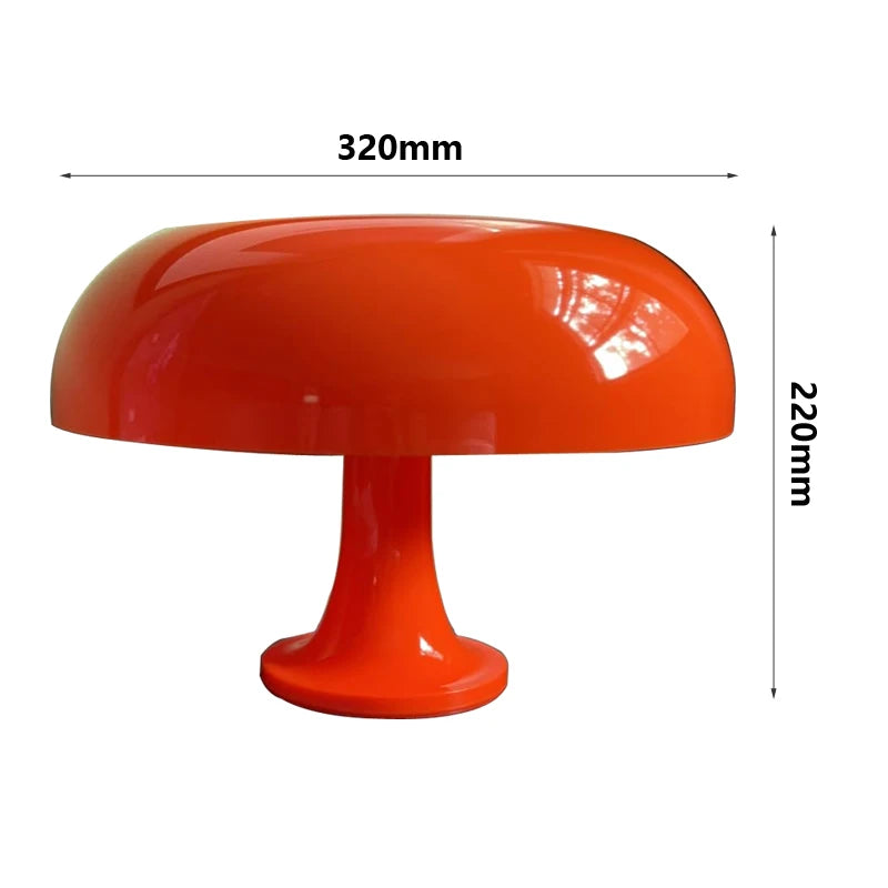 Italy Designer LED Mushroom Table Lamp – Light Up Your Space with Style!