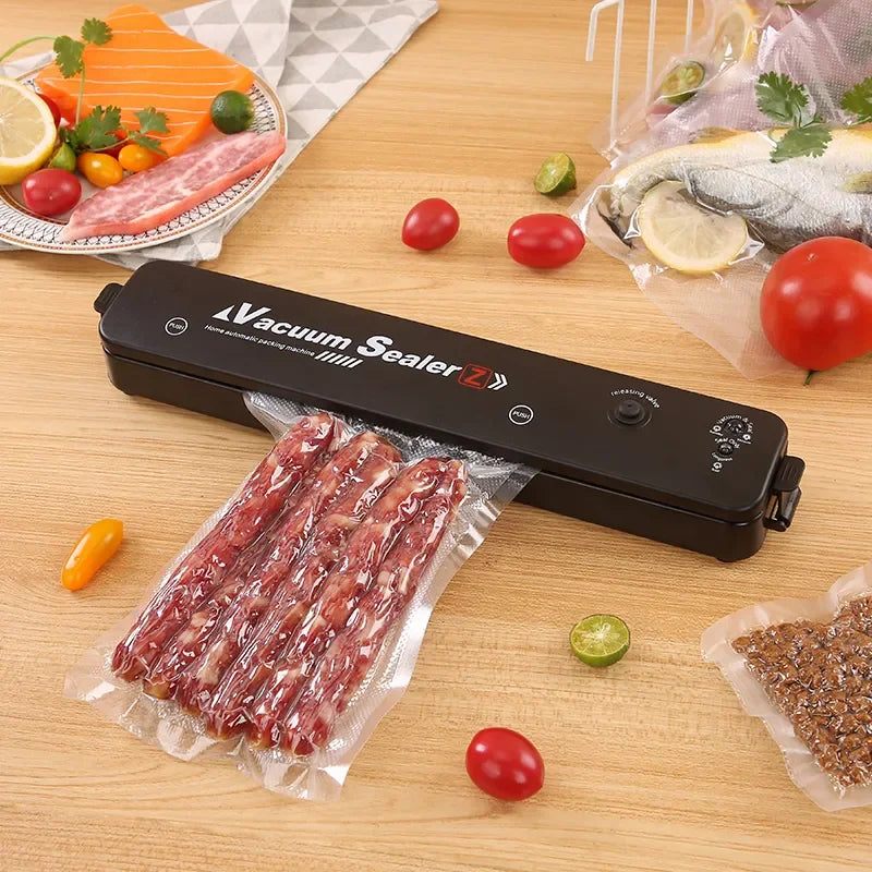 FreshLock™ Electric Vacuum Sealer – Preserve Fresher, Save Longer!