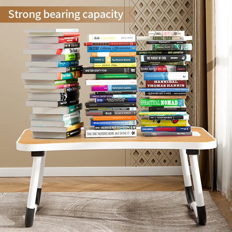 Portable Laptop Desk with USB Light and Accessories