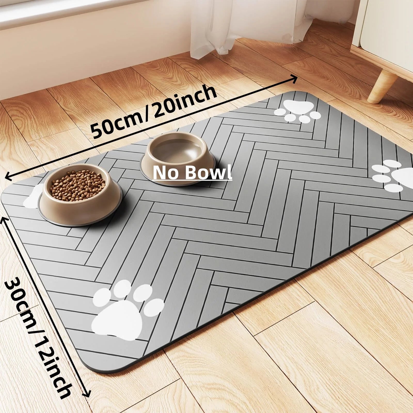 š¾ PawDry ā Absorbent Pet Feeding Mat