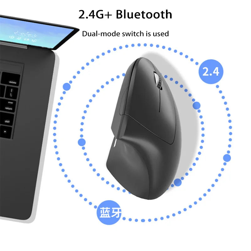XIAOMI Wireless Vertical Mouse - Ergonomic and Accurate for Work and Gaming