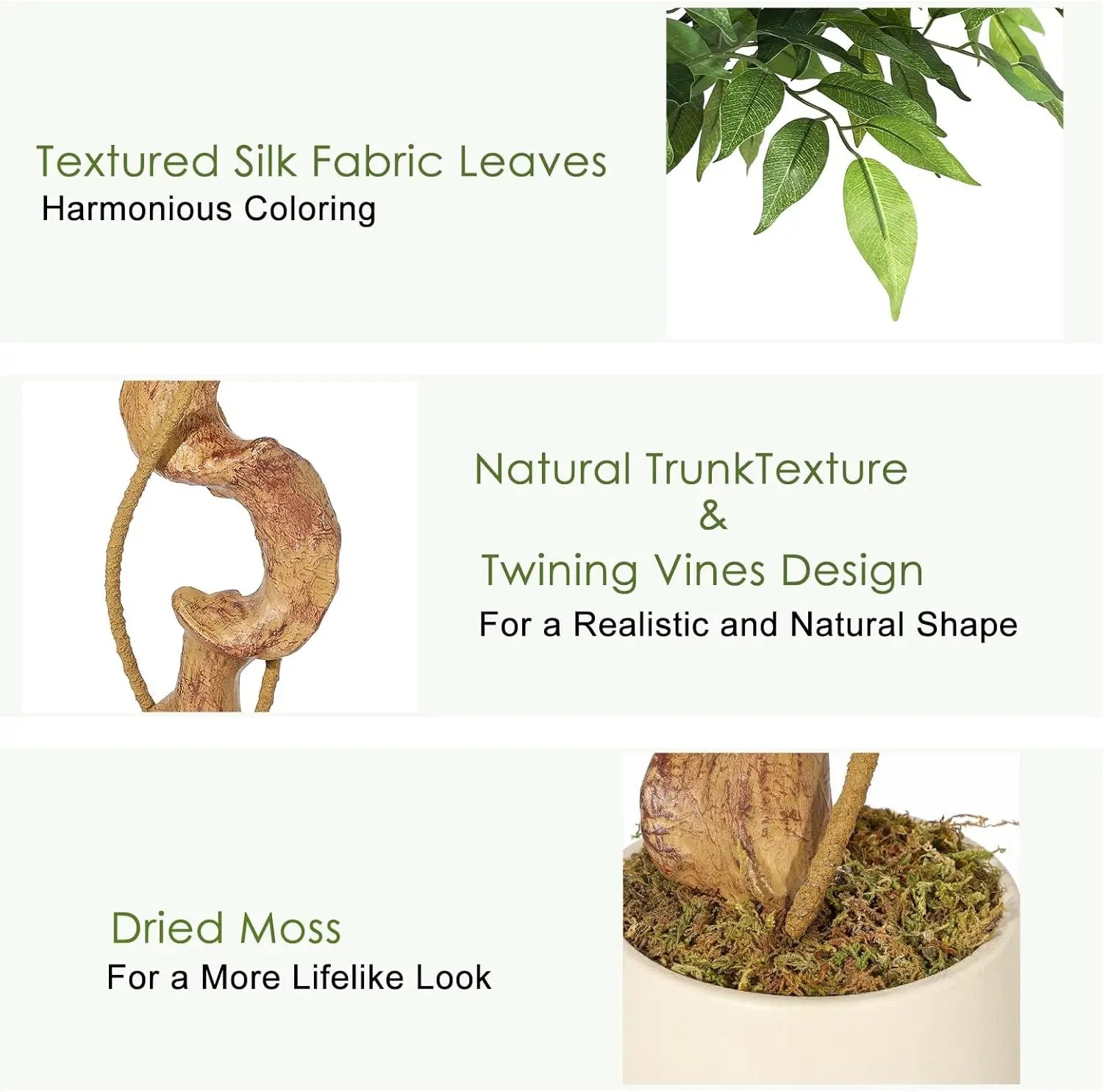 EverFicus – 5ft Artificial Ficus Tree in Pot