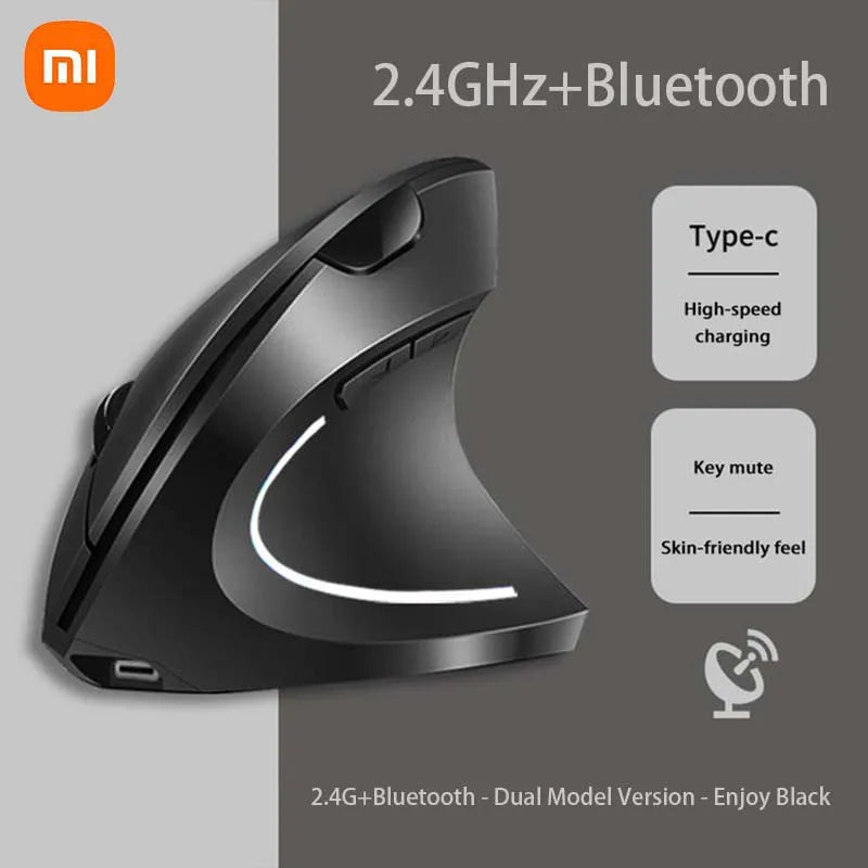 XIAOMI Wireless Vertical Mouse - Ergonomic and Accurate for Work and Gaming