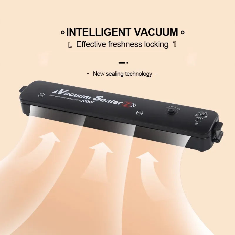 FreshLock™ Electric Vacuum Sealer – Preserve Fresher, Save Longer!