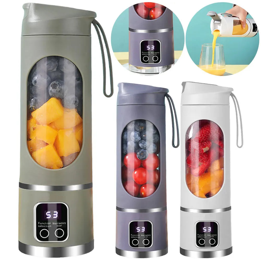 Mini Portable Blender Electric Fruit Juicer Smoothie