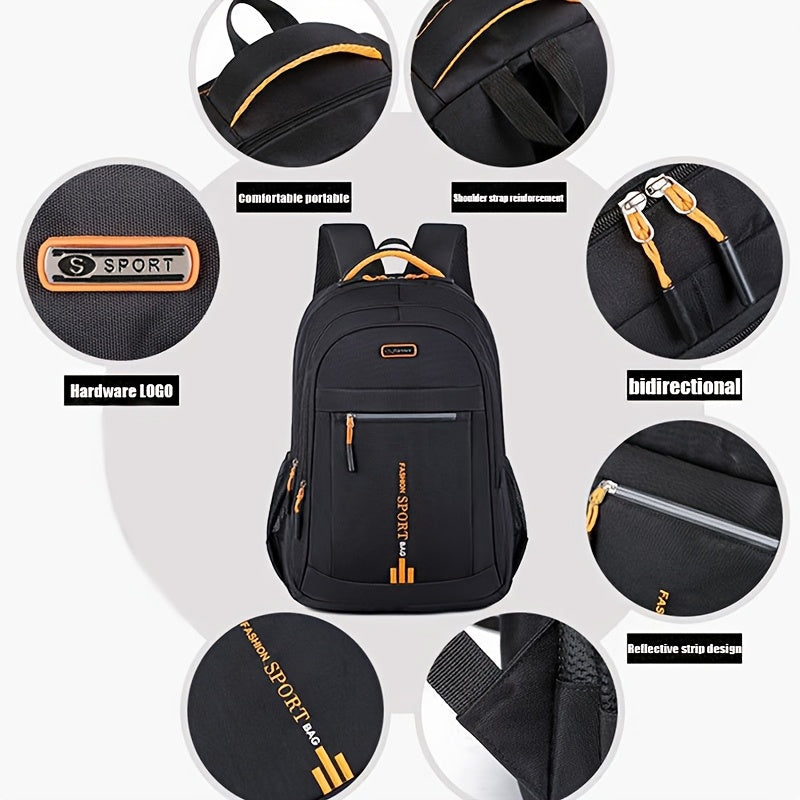 Mochila Unissex de Alta Capacidade para Viagem e Trabalho- Multifunctional Backpack | Organized Storage Bag | Highcapacity Backpack