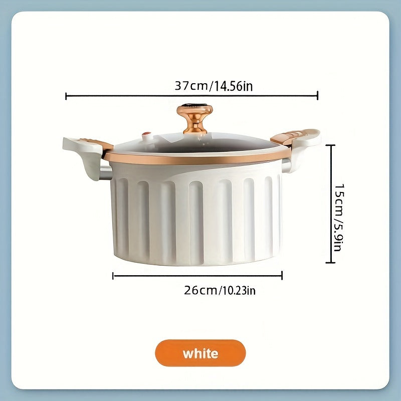 Multifunctional Non-stick Steaming, Boiling, And Frying Kitchen Pot.
