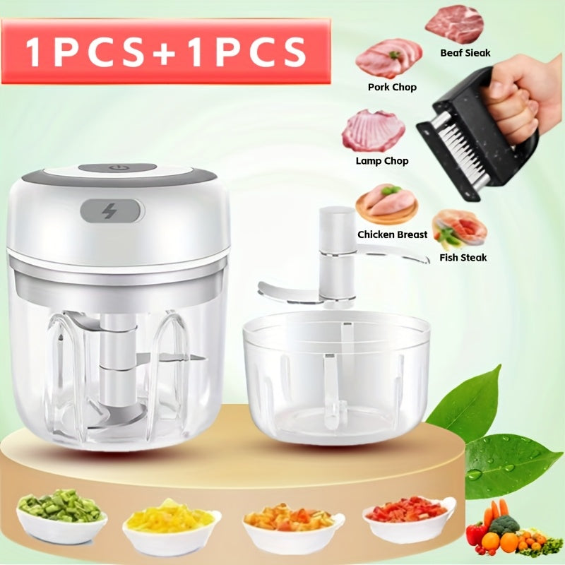 New Electric Mini Vegetable Cutter