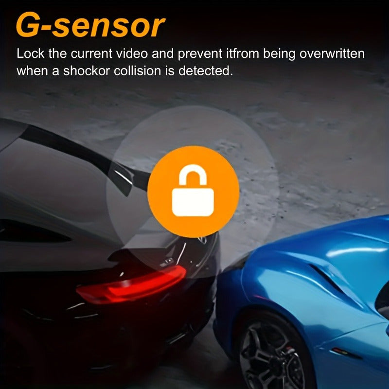 Dual Dash Cam 2025 – Front & Inside 1080P HD