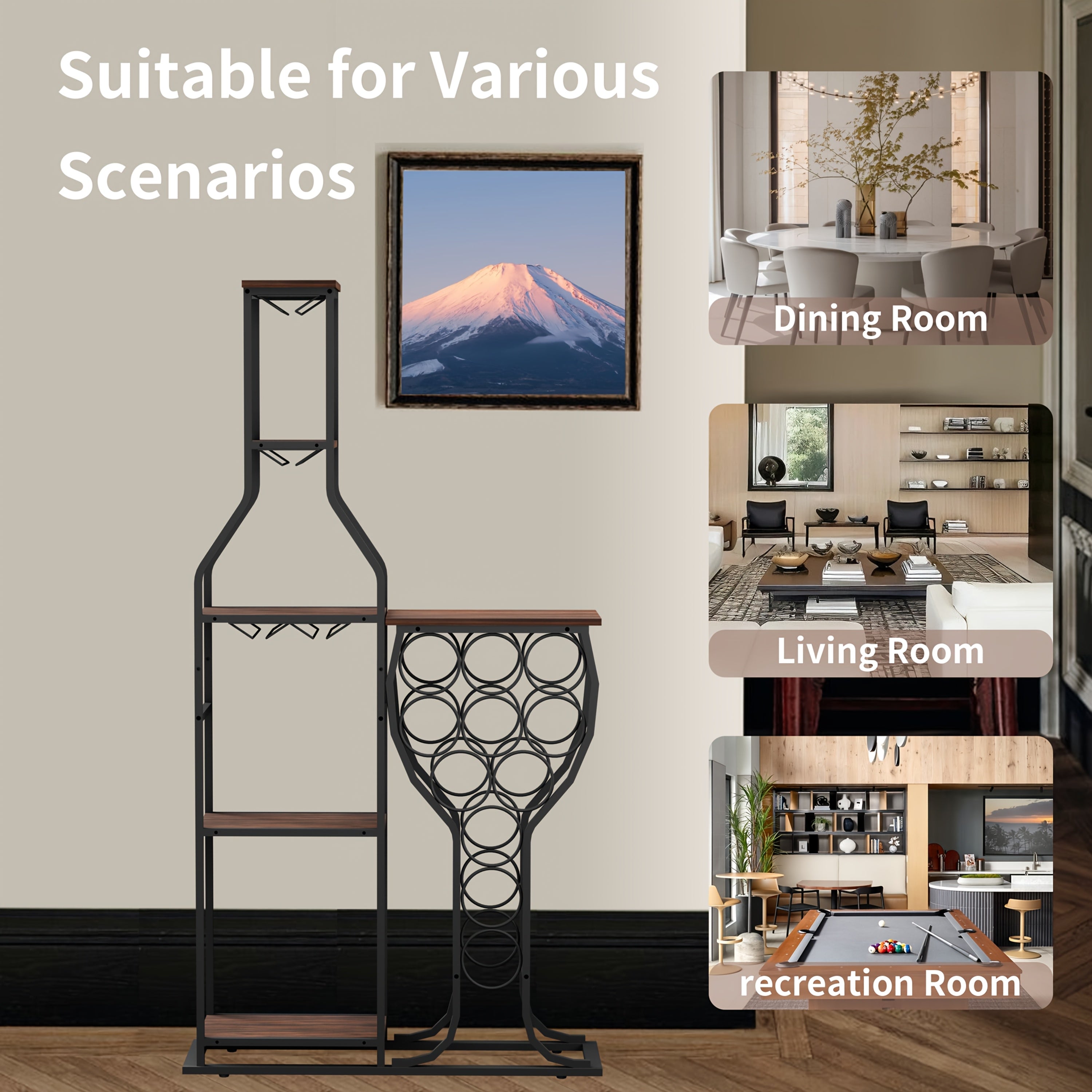 VinoCraft 5-Tier Wine Rack