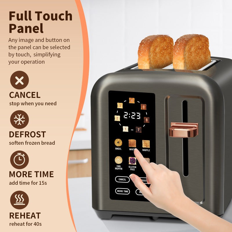 🍞 ToastPro 2-Slice Toaster – Fast & Precise Breakfast Tool