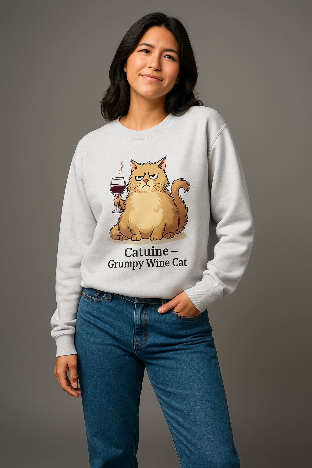 Crew neck sweatshirt