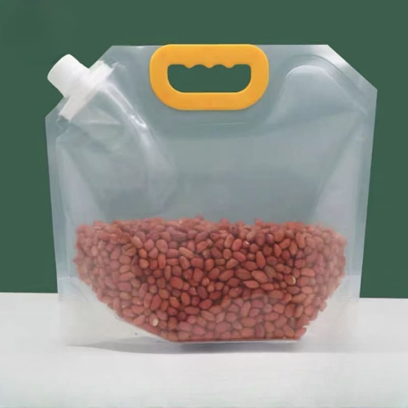 Kit 10 Bolsas de Almacenamiento Dispensador de Alimentos