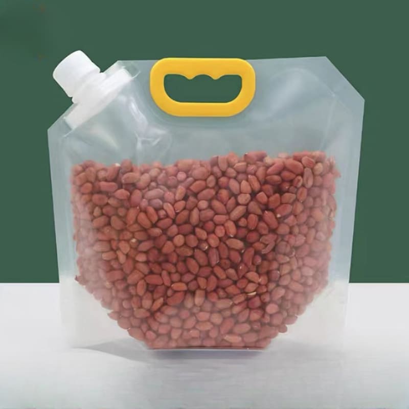 Kit 10 Bolsas de Almacenamiento Dispensador de Alimentos