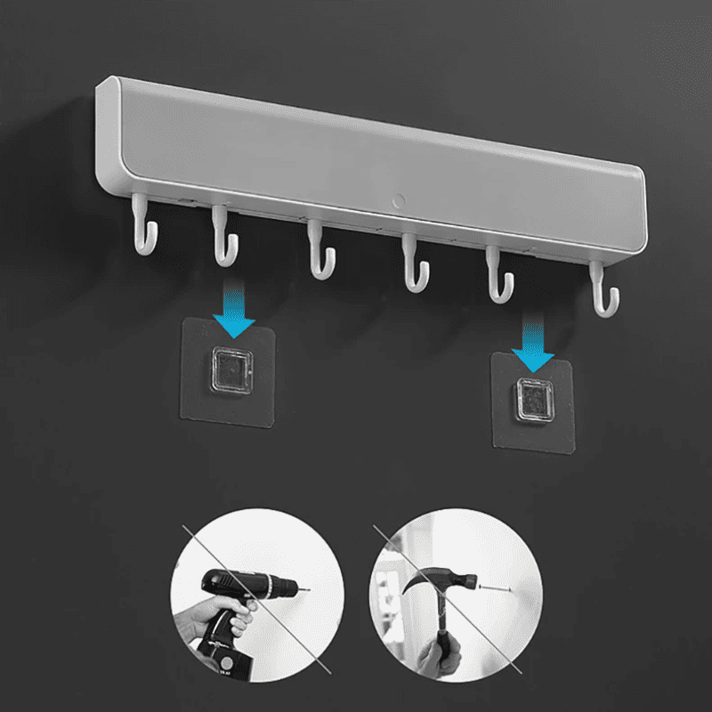 Porta Llaves de Pared Moderno - Soporte Organizador