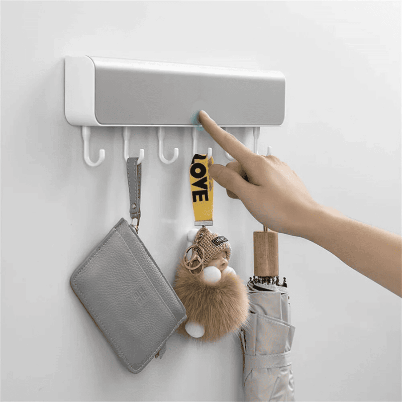 Porta Llaves de Pared Moderno - Soporte Organizador