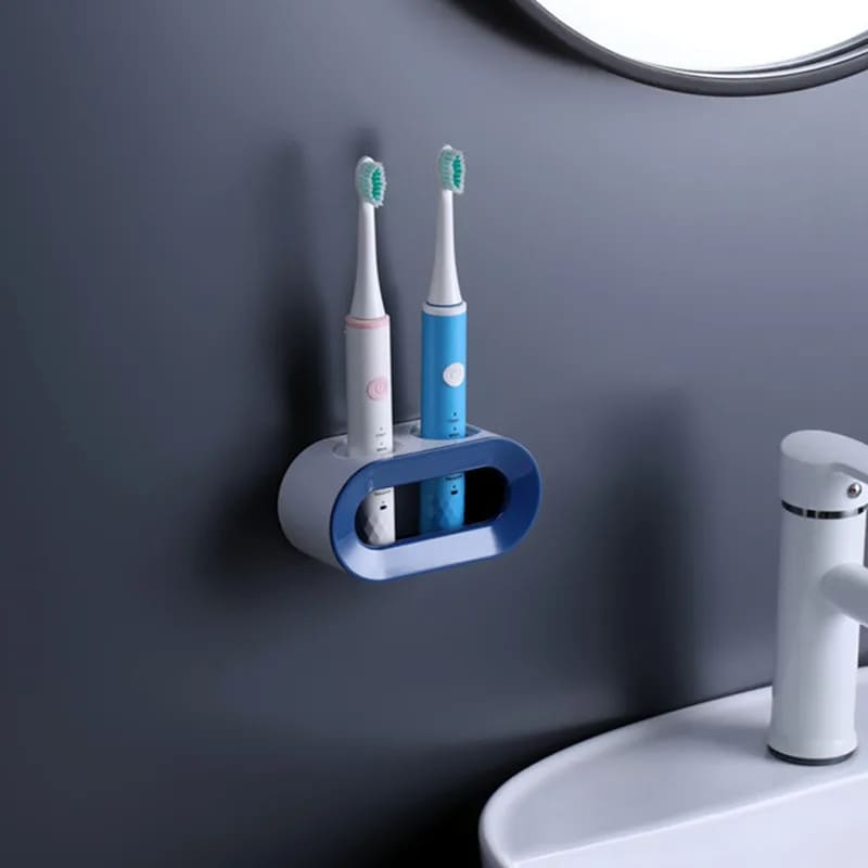 Porta Cepillo de Dientes y Pasta de Pared Organizador