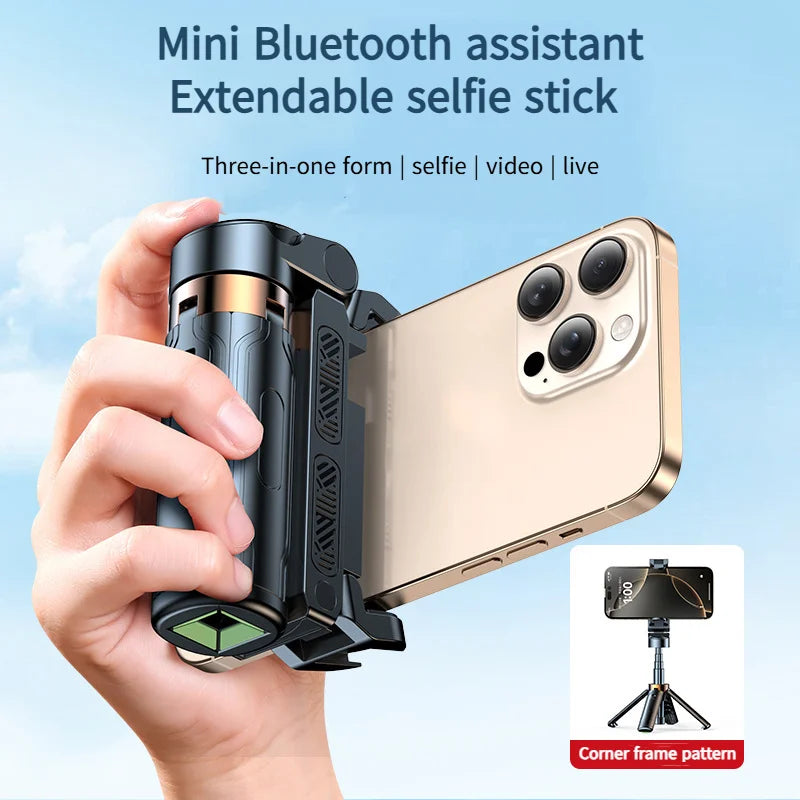 Portable Mini Phone Tripod & Selfie Stick
