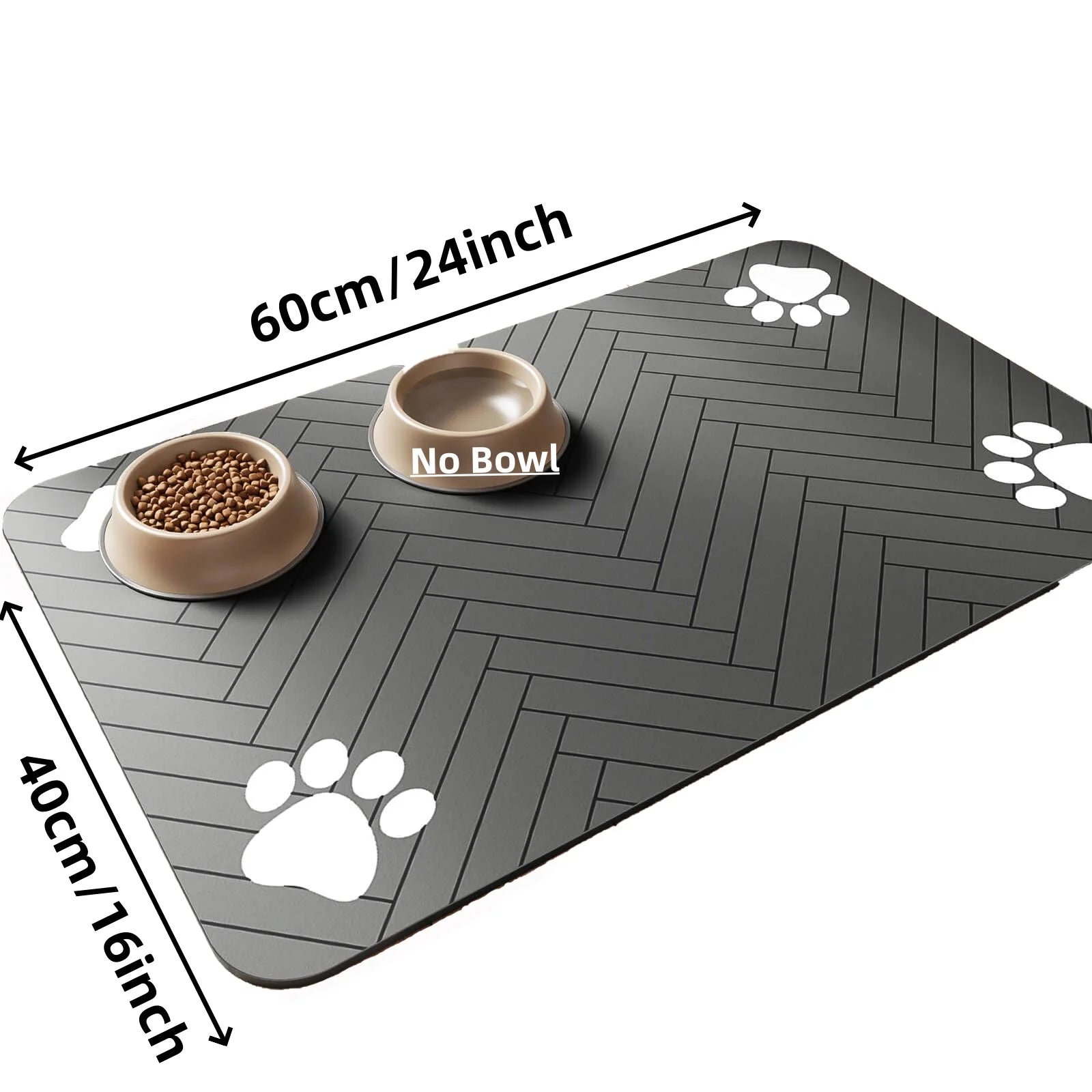 🐾 PawDry – Absorbent Pet Feeding Mat