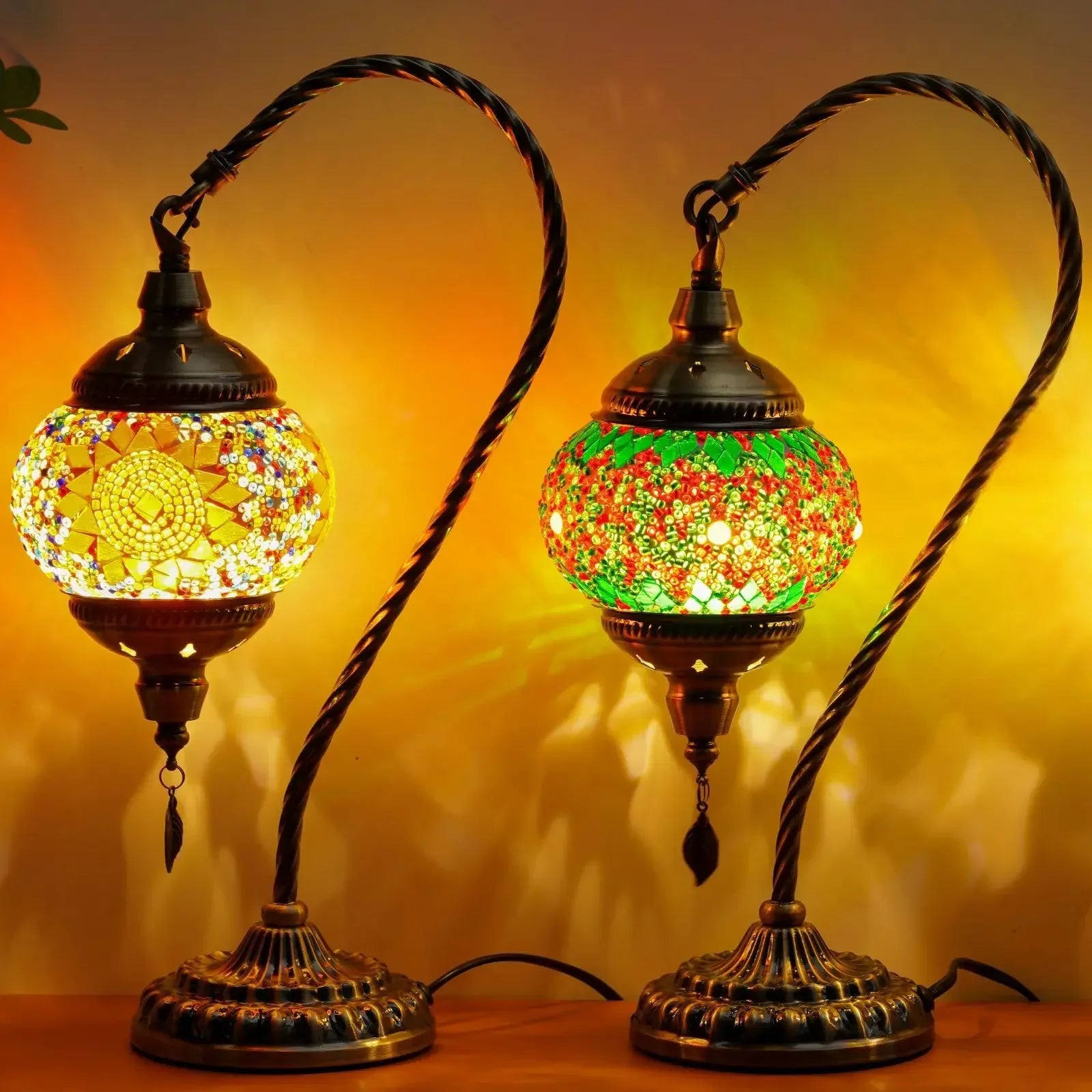 Turkish - LunaMosaic – Handmade Turkish Table Lamp