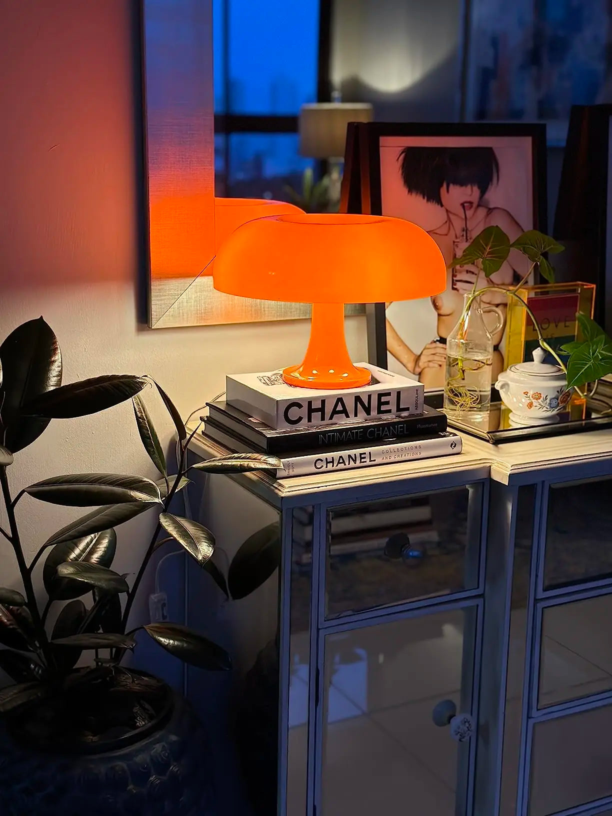 Italy Designer LED Mushroom Table Lamp – Light Up Your Space with Style!