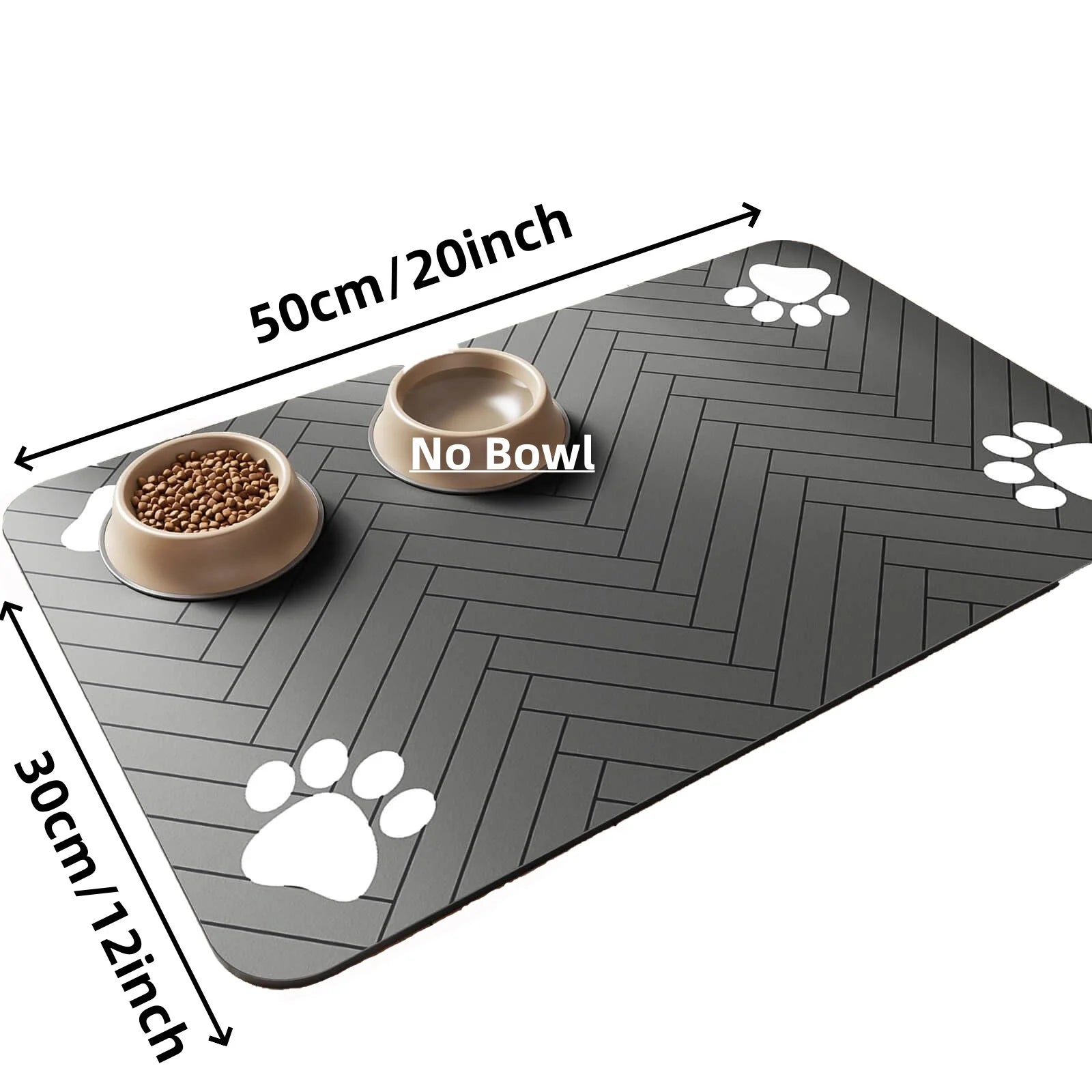 🐾 PawDry – Absorbent Pet Feeding Mat