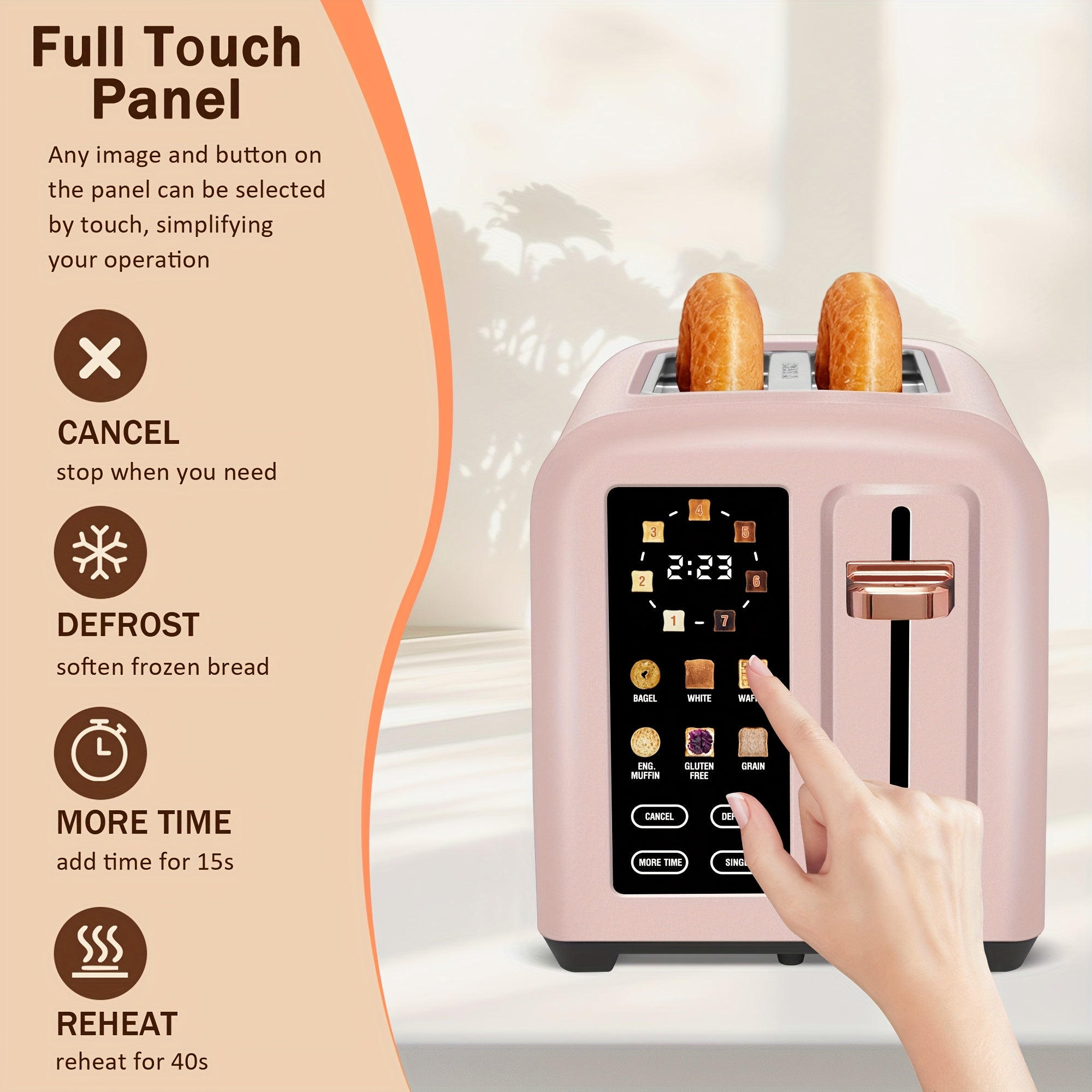 🍞 ToastPro 2-Slice Toaster – Fast & Precise Breakfast Tool