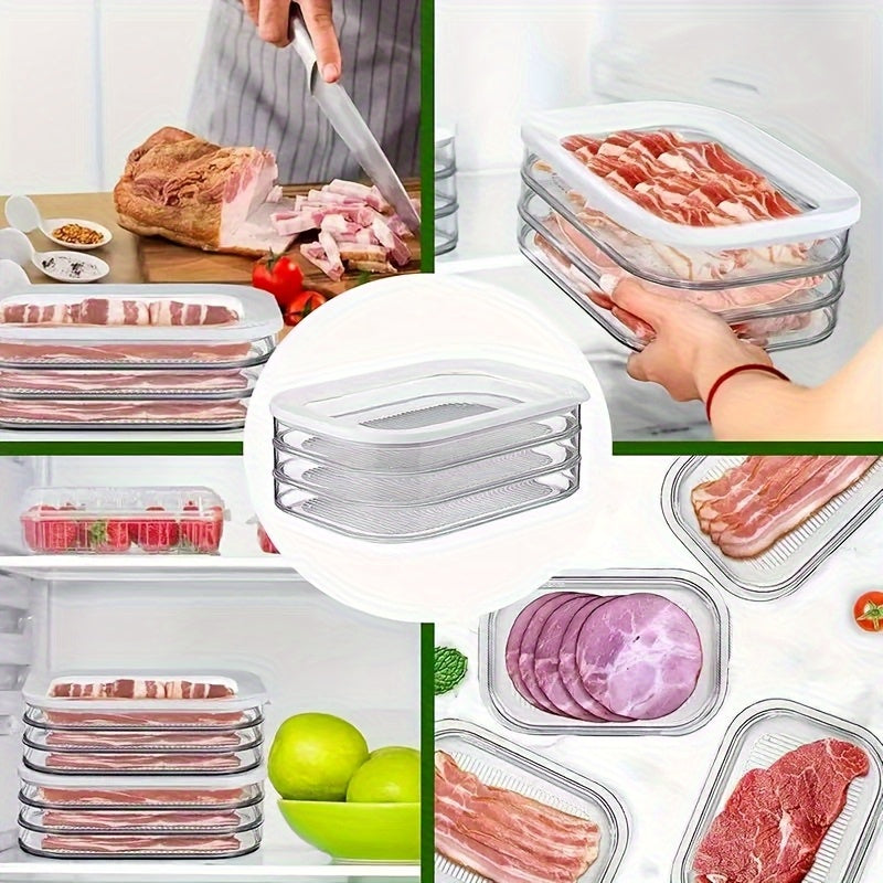 FreshStack 3-Tier Organizer - Durable Plastic Kitchen Organization Set