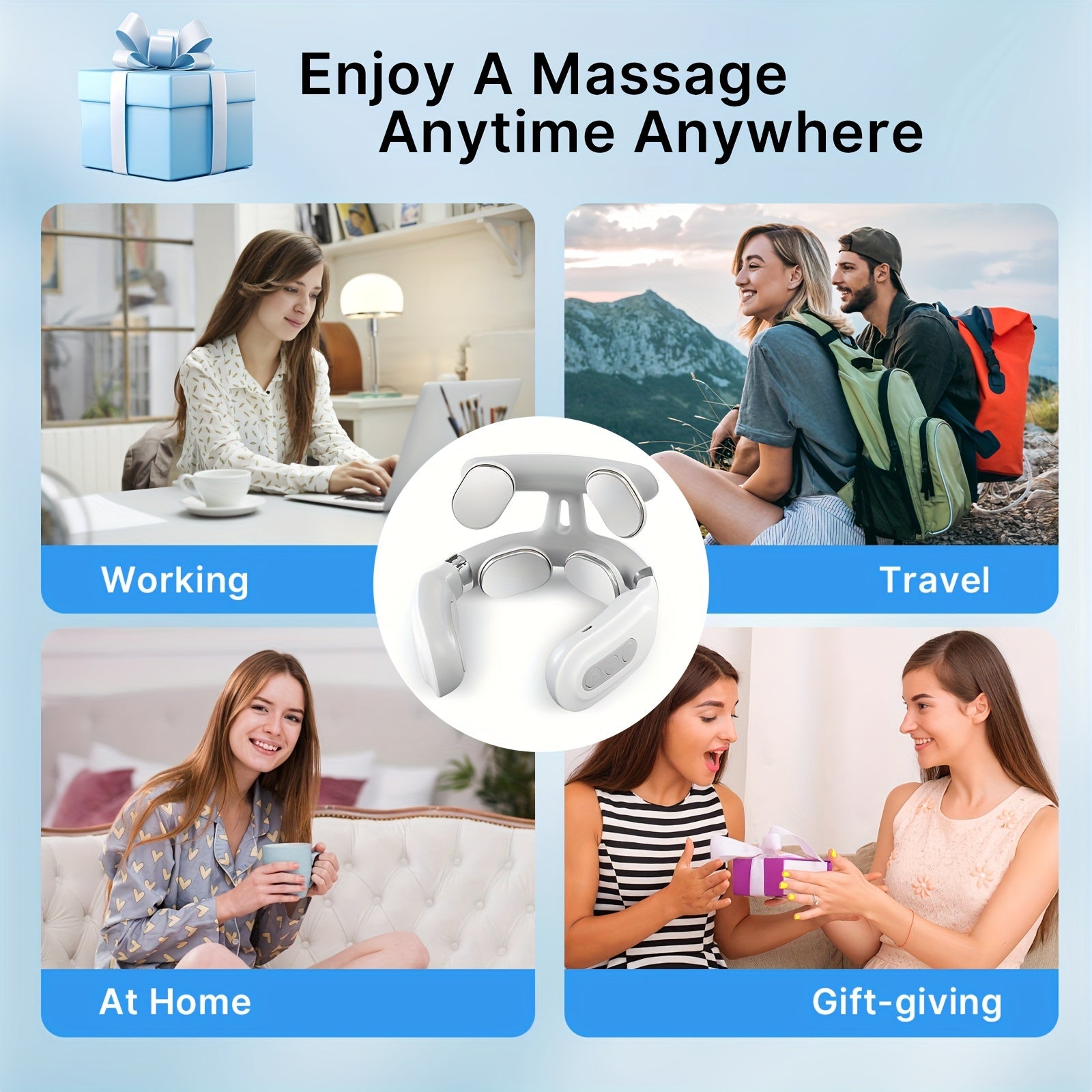 Portable Neck & Shoulder Massager